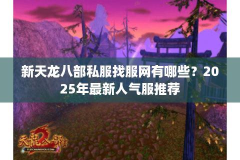 新天龙八部私服找服网有哪些？2025年最新人气服推荐