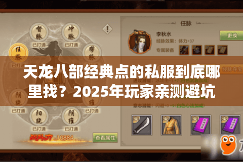 天龙八部经典点的私服到底哪里找？2025年玩家亲测避坑指南