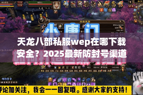 天龙八部私服wep在哪下载安全？2025最新防封号渠道实测