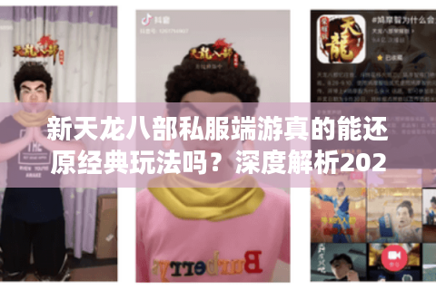 新天龙八部私服端游真的能还原经典玩法吗？深度解析2025年私服生态