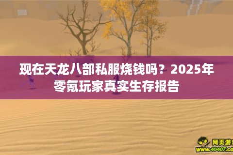 现在天龙八部私服烧钱吗？2025年零氪玩家真实生存报告