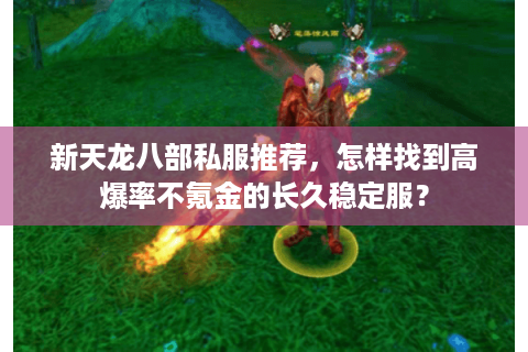 新天龙八部私服推荐，怎样找到高爆率不氪金的长久稳定服？