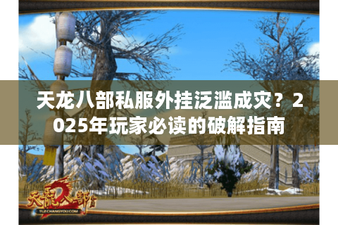 天龙八部私服外挂泛滥成灾？2025年玩家必读的破解指南