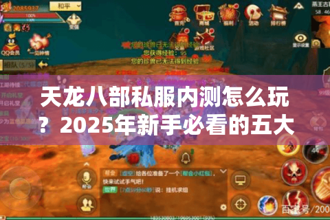天龙八部私服内测怎么玩？2025年新手必看的五大攻略