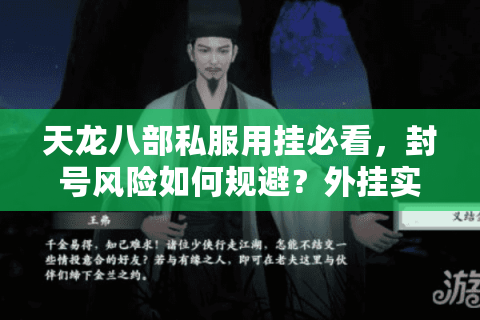 天龙八部私服用挂必看，封号风险如何规避？外挂实测安全指南