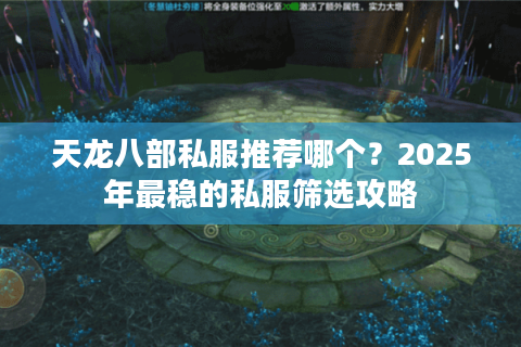 天龙八部私服推荐哪个?2025年最稳的私服筛选攻略 天龙八部私服推荐哪个?2025年最稳的私服筛选攻略
