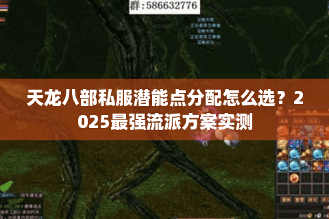 天龙八部私服潜能点分配怎么选？2025最强流派方案实测