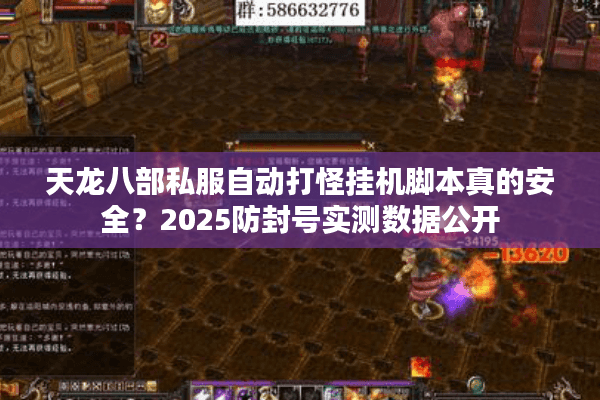 天龙八部私服自动打怪挂机脚本真的安全？2025防封号实测数据公开