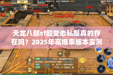 天龙八部sf超变态私服真的存在吗？2025年高爆率版本实测揭秘