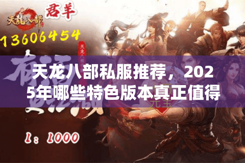 天龙八部私服推荐，2025年哪些特色版本真正值得玩？