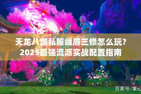 天龙八部私服峨眉三修怎么玩？2025最强流派实战配置指南