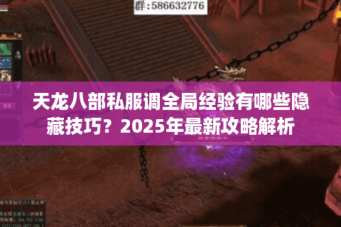 天龙八部私服调全局经验有哪些隐藏技巧？2025年最新攻略解析