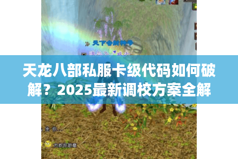 天龙八部私服卡级代码如何破解？2025最新调校方案全解析