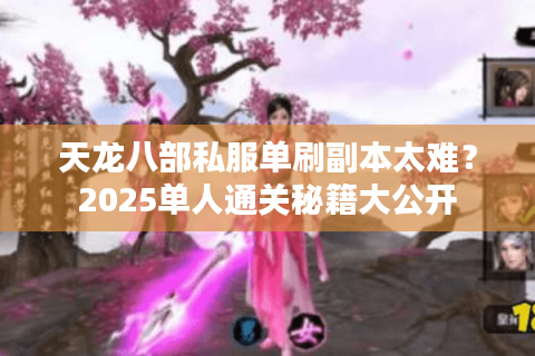 天龙八部私服单刷副本太难？2025单人通关秘籍大公开