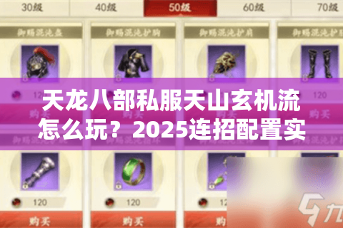 天龙八部私服天山玄机流怎么玩？2025连招配置实测报告