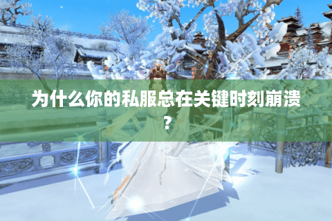 为什么你的私服总在关键时刻崩溃？