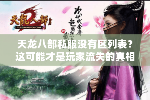 天龙八部私服没有区列表？这可能才是玩家流失的真相