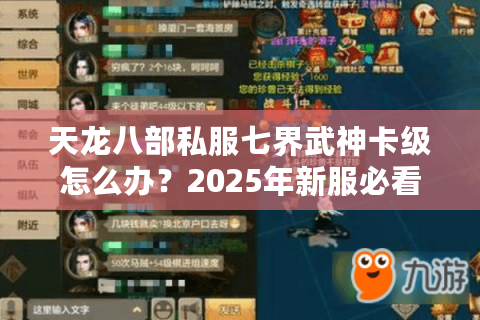 天龙八部私服七界武神卡级怎么办？2025年新服必看攻略合集