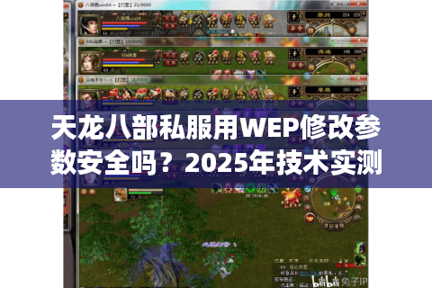 天龙八部私服用WEP修改参数安全吗？2025年技术实测报告