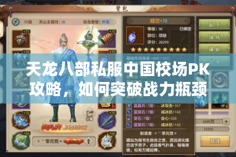 天龙八部私服中国校场PK攻略，如何突破战力瓶颈称霸2025新服？