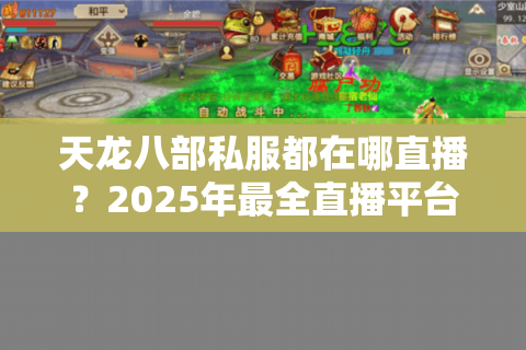 天龙八部私服都在哪直播？2025年最全直播平台实测指南