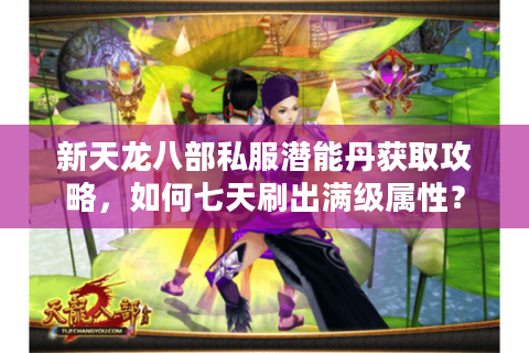 新天龙八部私服潜能丹获取攻略，如何七天刷出满级属性？