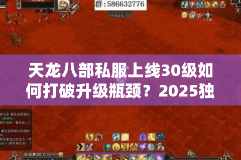 天龙八部私服上线30级如何打破升级瓶颈？2025独家攻略揭秘