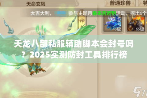 天龙八部私服辅助脚本会封号吗？2025实测防封工具排行榜