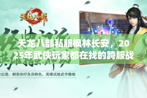 天龙八部私服枫林长安，2025年武侠玩家都在找的跨服战场怎么玩？