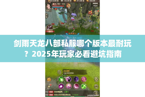 剑雨天龙八部私服哪个版本最耐玩？2025年玩家必看避坑指南