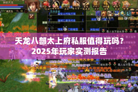 天龙八部太上府私服值得玩吗？2025年玩家实测报告