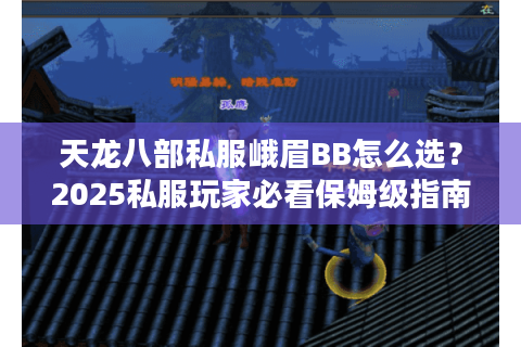 天龙八部私服峨眉BB怎么选？2025私服玩家必看保姆级指南
