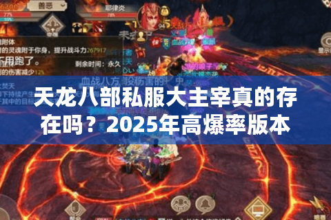 天龙八部私服大主宰真的存在吗？2025年高爆率版本实测报告