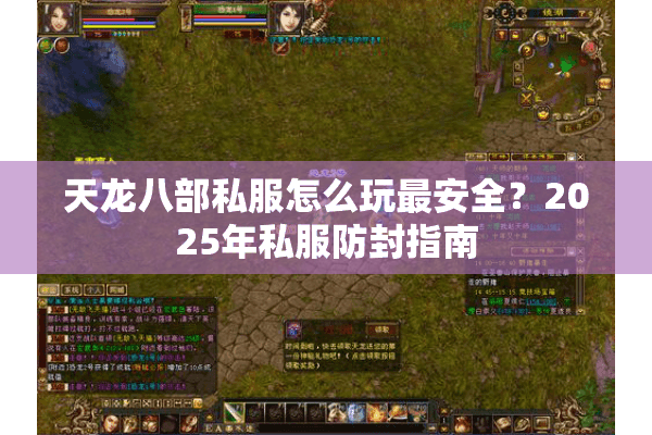 天龙八部私服怎么玩最安全？2025年私服防封指南