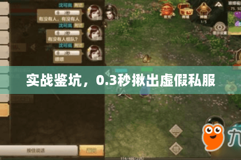 实战鉴坑，0.3秒揪出虚假私服