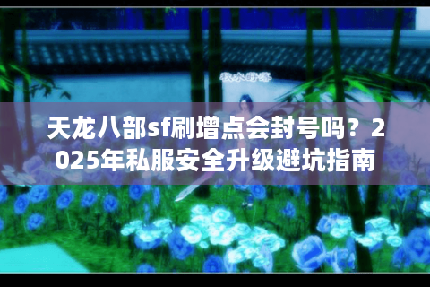 天龙八部sf刷增点会封号吗？2025年私服安全升级避坑指南