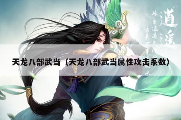 天龙八部武当,属性攻击系数解析