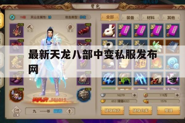 天龙八部私服,宝宝获取、装备强化及版本差异那些事儿