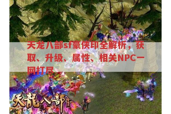 天龙八部sf豪侠印全解析,获取、升级、属性与玩法