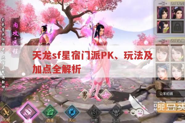 天龙八部sf星宿门派,优势与玩法全解析