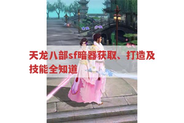 天龙八部sf暗器玩法,获取、培养、技能全知道