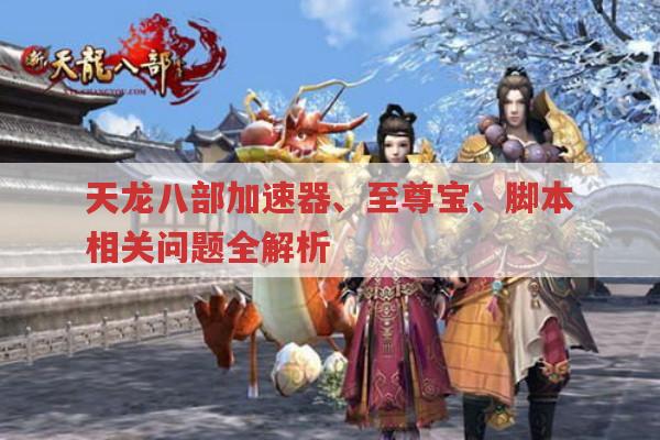 天龙八部,加速器、脚本、至尊宝相关问题全知道