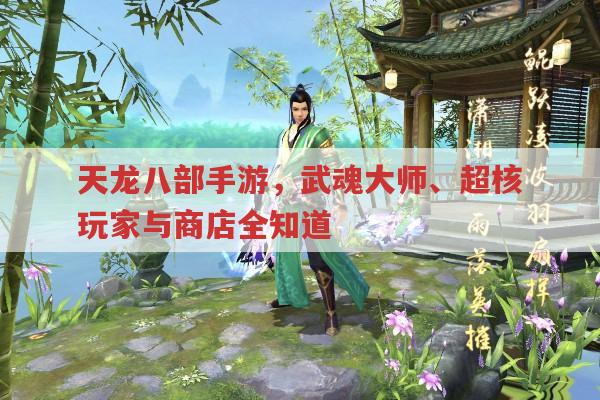 天龙八部手游,武魂大师与超核玩家、商店全知道