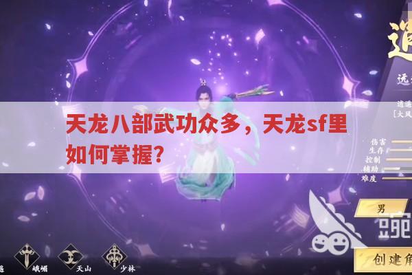 天龙八部武功盘点,天龙私服里如何施展?