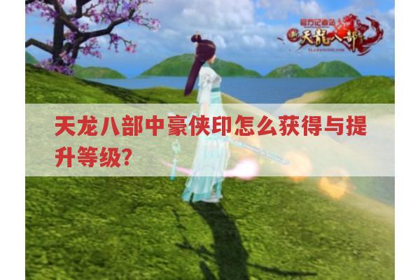 天龙八部sf豪侠印怎么获得与提升?