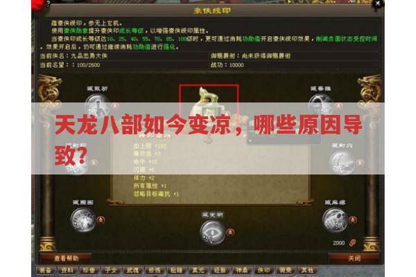 天龙八部衰落背后,还能否重回昔日辉煌?
