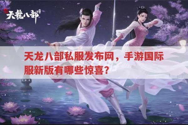 天龙八部发布网相关,私服、手游等版本有何不同?