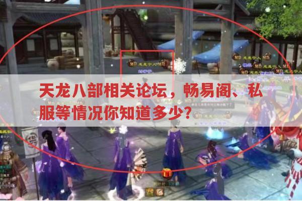 天龙八部发布网相关,畅易阁、公益服等信息知多少?