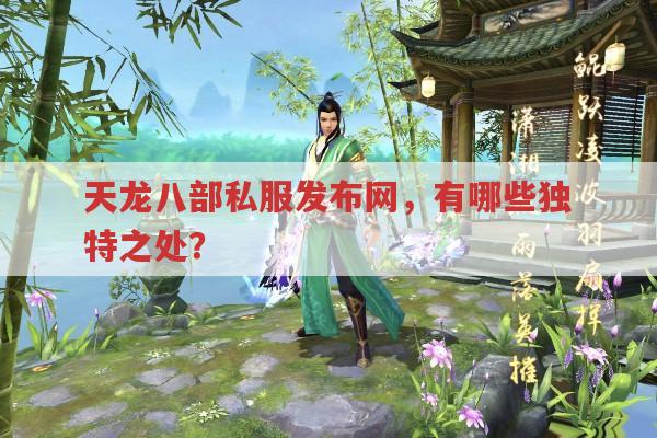 天龙八部私服发布网,有哪些独特之处?