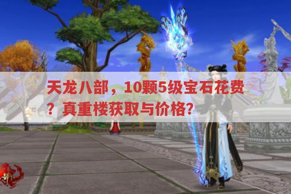 天龙八部相关游戏,10颗5级宝石花费与获取真重楼的攻略